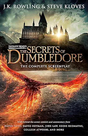 FANTASTIC BEASTS: THE SECRETS OF DUMBLEDORE – THE COMPLETE SCREENPLAY Hardcover – 19 July 2022
by J.K. Rowling (Author)