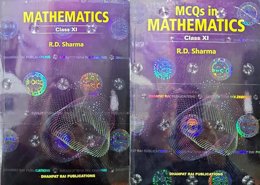 RD Sharma Class 11 Maths 2025-26 CBSE Examinations (Latest Edition of RD Maths Class 11 with MCQs Book) Set of 2 Books