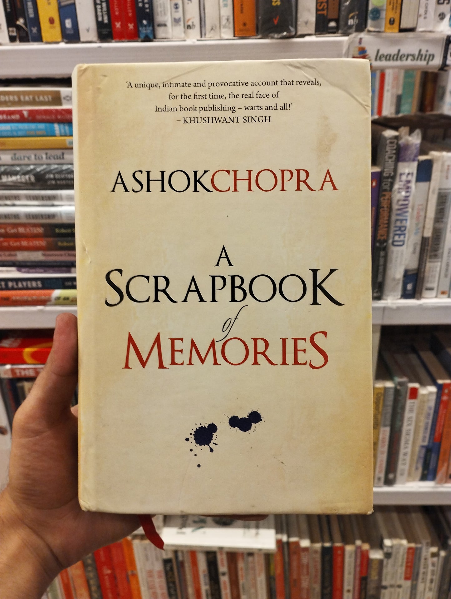 A Scrapbook of Memories Chopra, Ashok