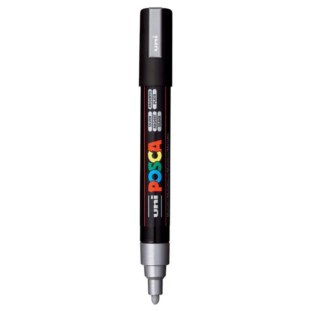 Posca silver marker