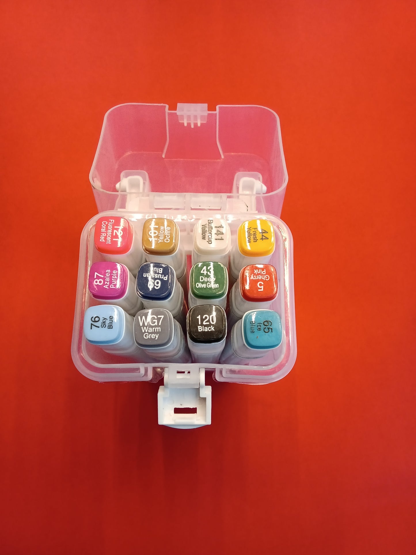 Touch wool marker 12shade