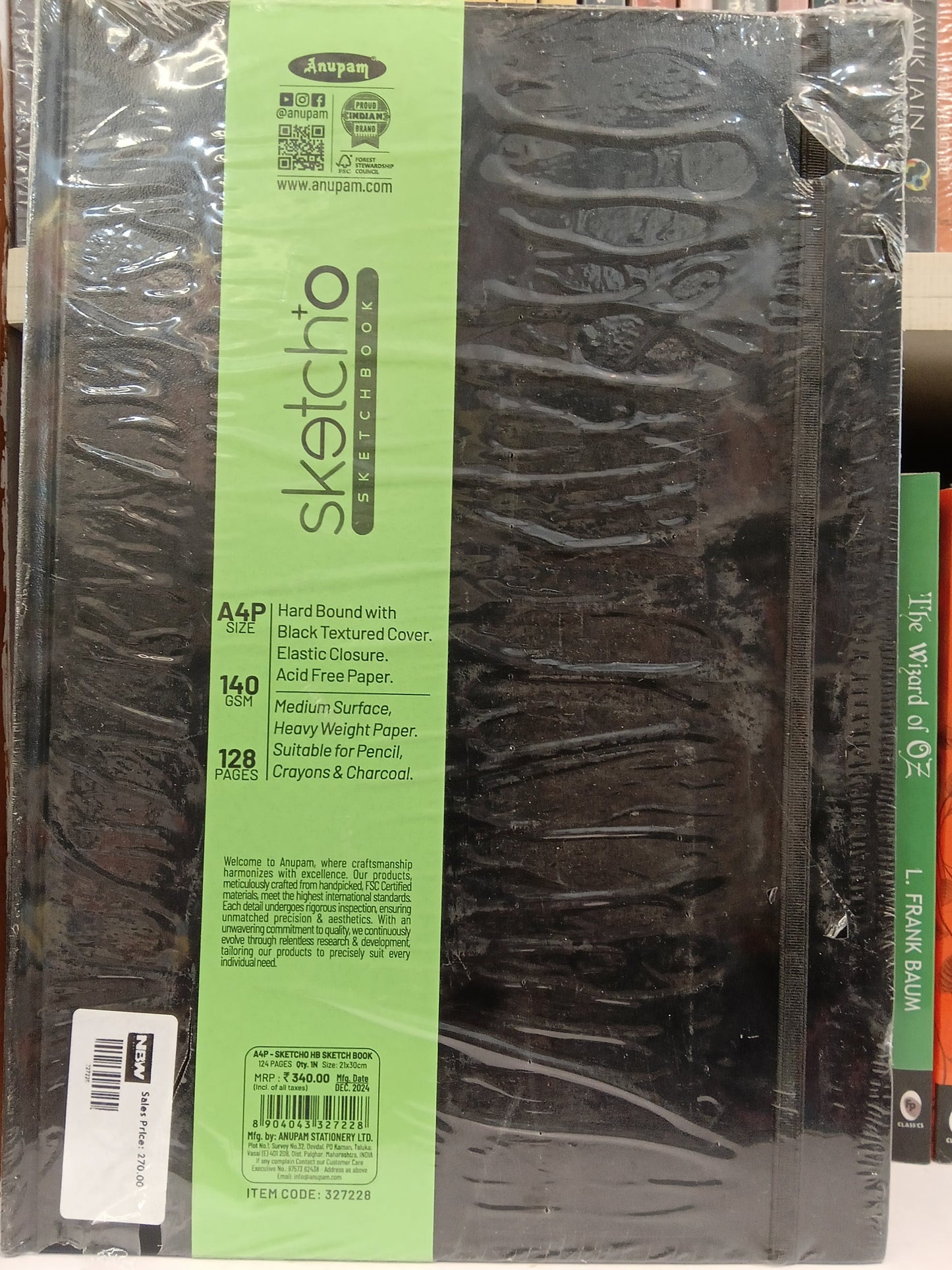 Anupam sketcho sketch book