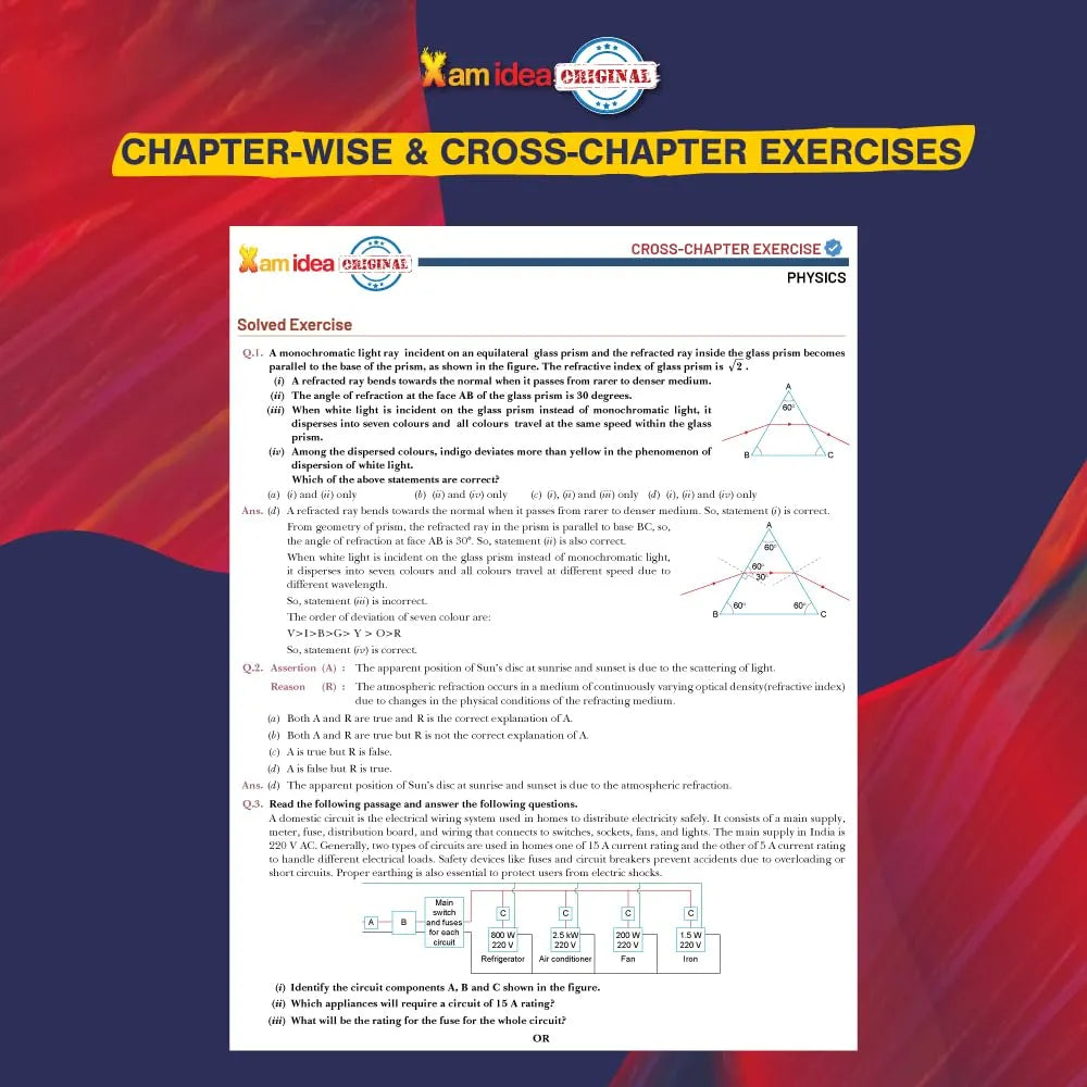 Xam idea Class 10 Science (2025-26) | Latest CBSE Syllabus | Key Concepts | Mind Maps with Special Booklet | Cross Chapter-wise Exercise | Comprehensive coverage