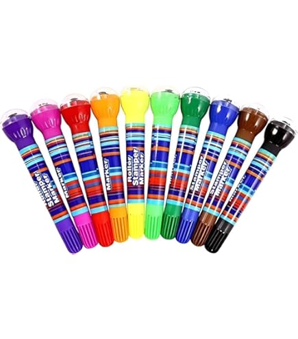 10colour Roller stamper marker