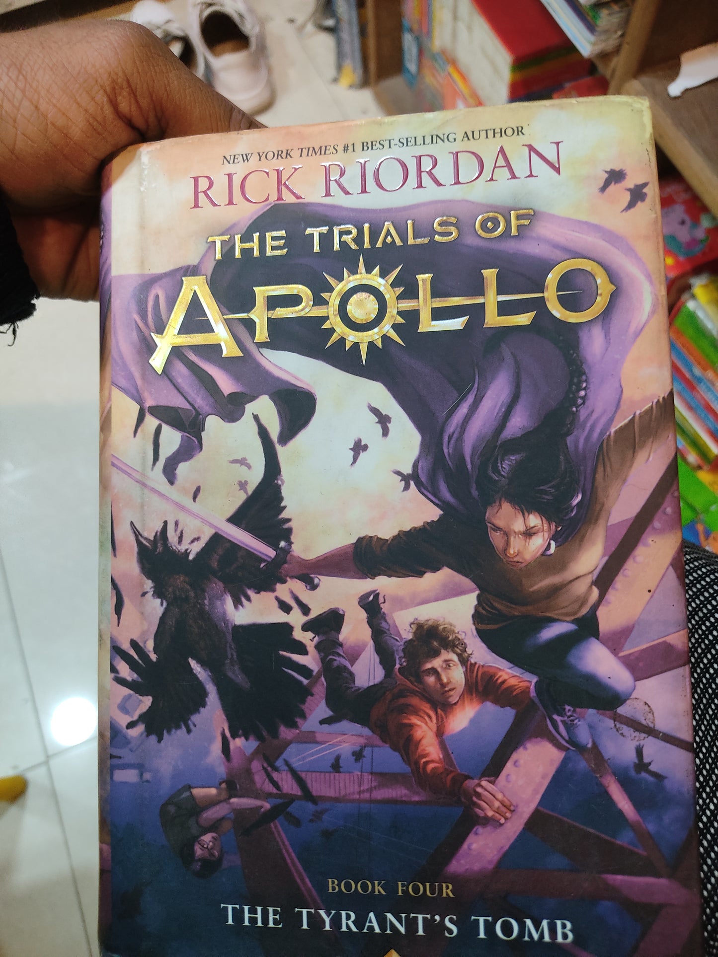 Rick Riordan The Tyrant's Tomb (hardcover)