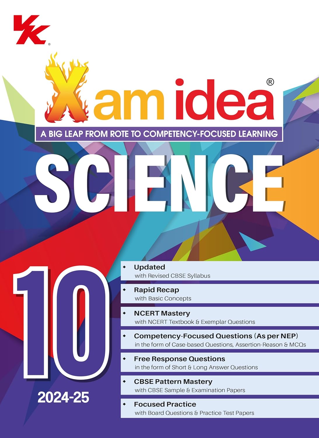 Xam idea Science Class 10 Book | CBSE Board | Chapterwise Question Bank | Based on Revised CBSE Syllabus | NCERT Questions Included | 2024-25
