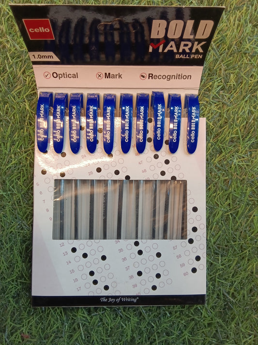 Cello bold mark ball pen (blue)