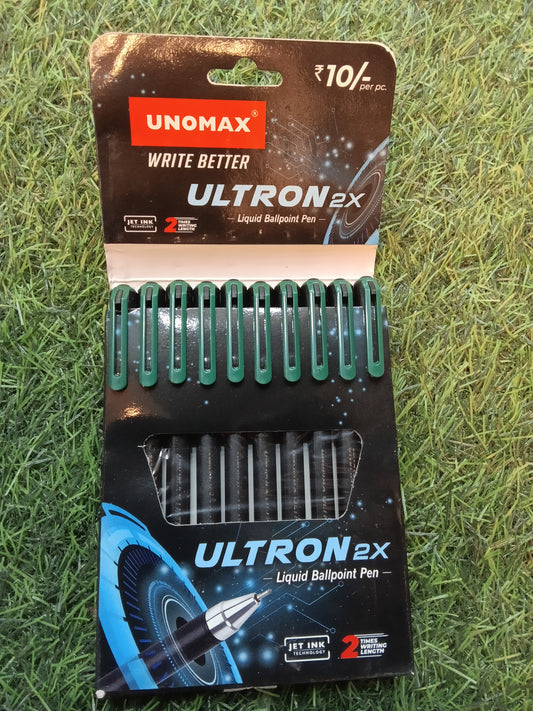 Unomax write better Ultron 2x Ballpoint pen (green)