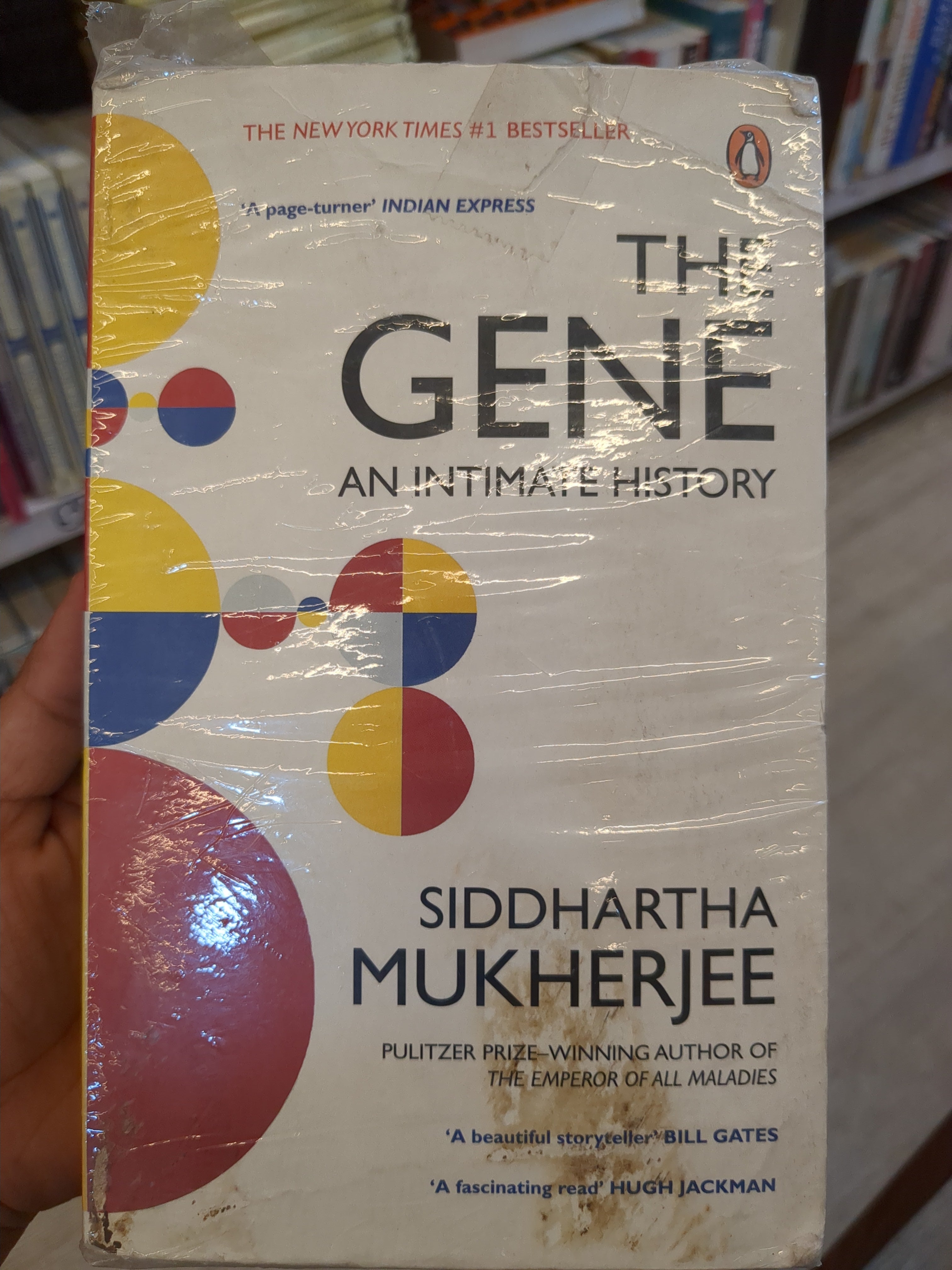 The Gene: An Intimate History Siddhartha Mukherjee(Grade-B)