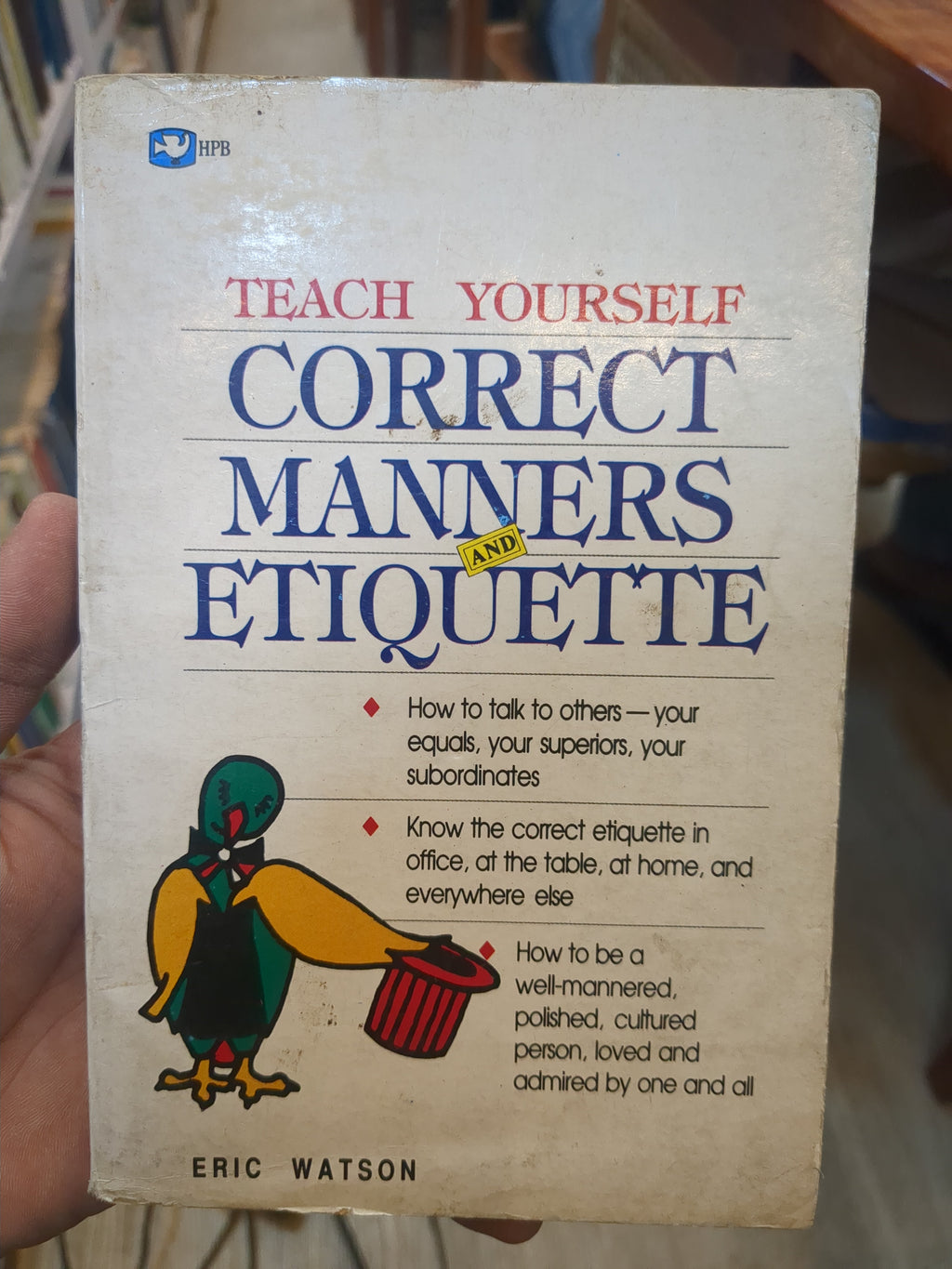 Correct Manners & Etiquets Eric Watson(Grade-C)