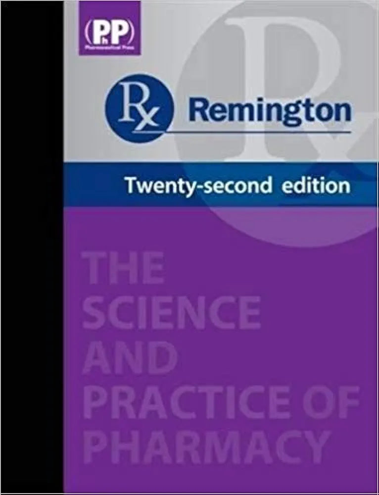Remington- The Science & Practice Of Pharmacy, 22nd edition, 2 Vol.Set
