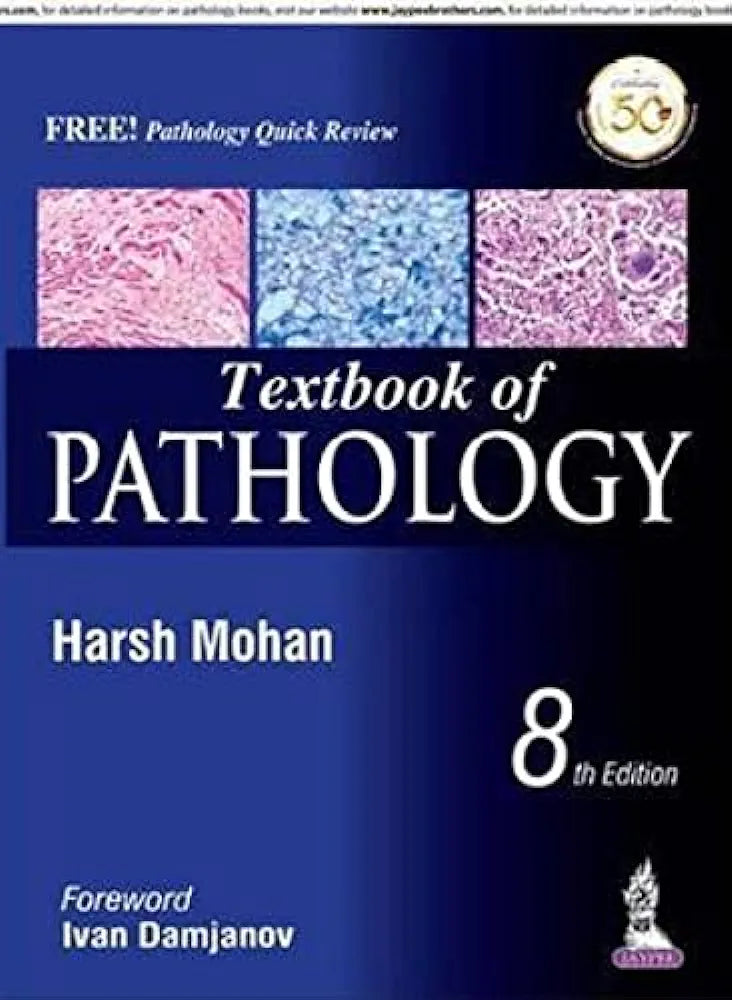 Textbook of Pathology ( Hardcover) by  Mohan Harsh 8th edition