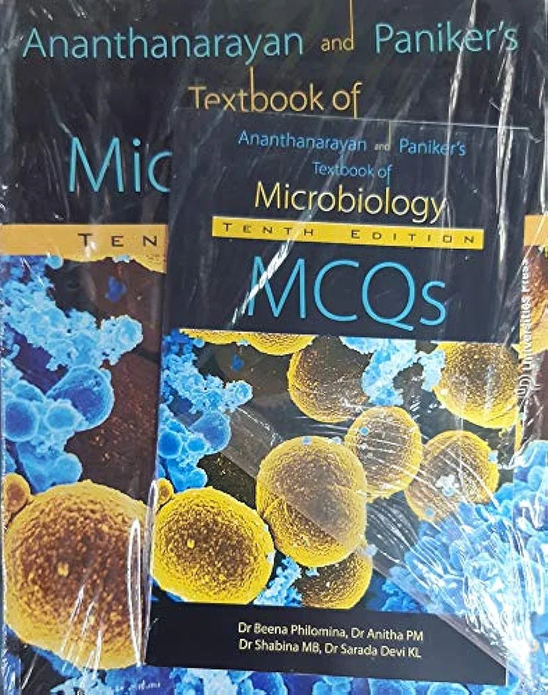 Ananthanarayan and Paniker's Textbook of Microbiology Tenth edition with booklet