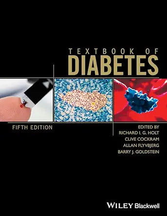 TEXTBOOK OF DIABETES 5th Edition Hardcovr by Richard I. G. Holt (Editor), Clive Cockram (Old)