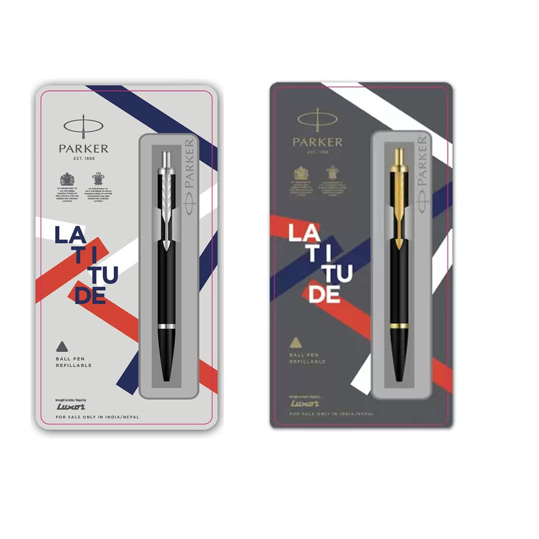 PARKER LATITUDE BALL PEN REFILLABLE