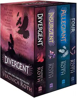 Divergent Series Box Set (Books 1-4) by Veronica Roth (GRADE - A)