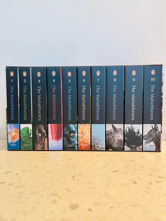 Bibek Debroy (Tr)
 The Mahabharata (Box Set): A Set of 10 Contemporary Books with Mahabharata Stories | Gift the Greatest Story Ever Told this Festive Season | Penguin Classics [Paperback] Debroy, Bibek