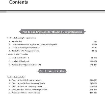 Verbal Ability & Reading Comprehension for CAT 2025 by Arun Sharma | 11th edition (latest) | VARC | CAT/ MBA entrance exam book with Solved Previous Years' Papers (2017-2023) PYQs | Brand new section - 'The CAT Experience' | by Arun Sharma