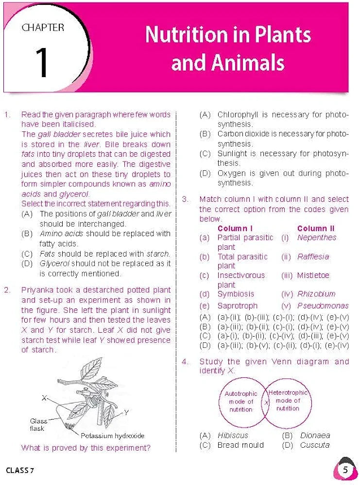 MTG National Science Olympiad (NSO) Workbook for Class 7 - Quick Recap, MCQs, Previous Years Solved Paper and Achievers Section - SOF Olympiad Preparation Books For 2023-2024 Exam ANIL AHLAWAT