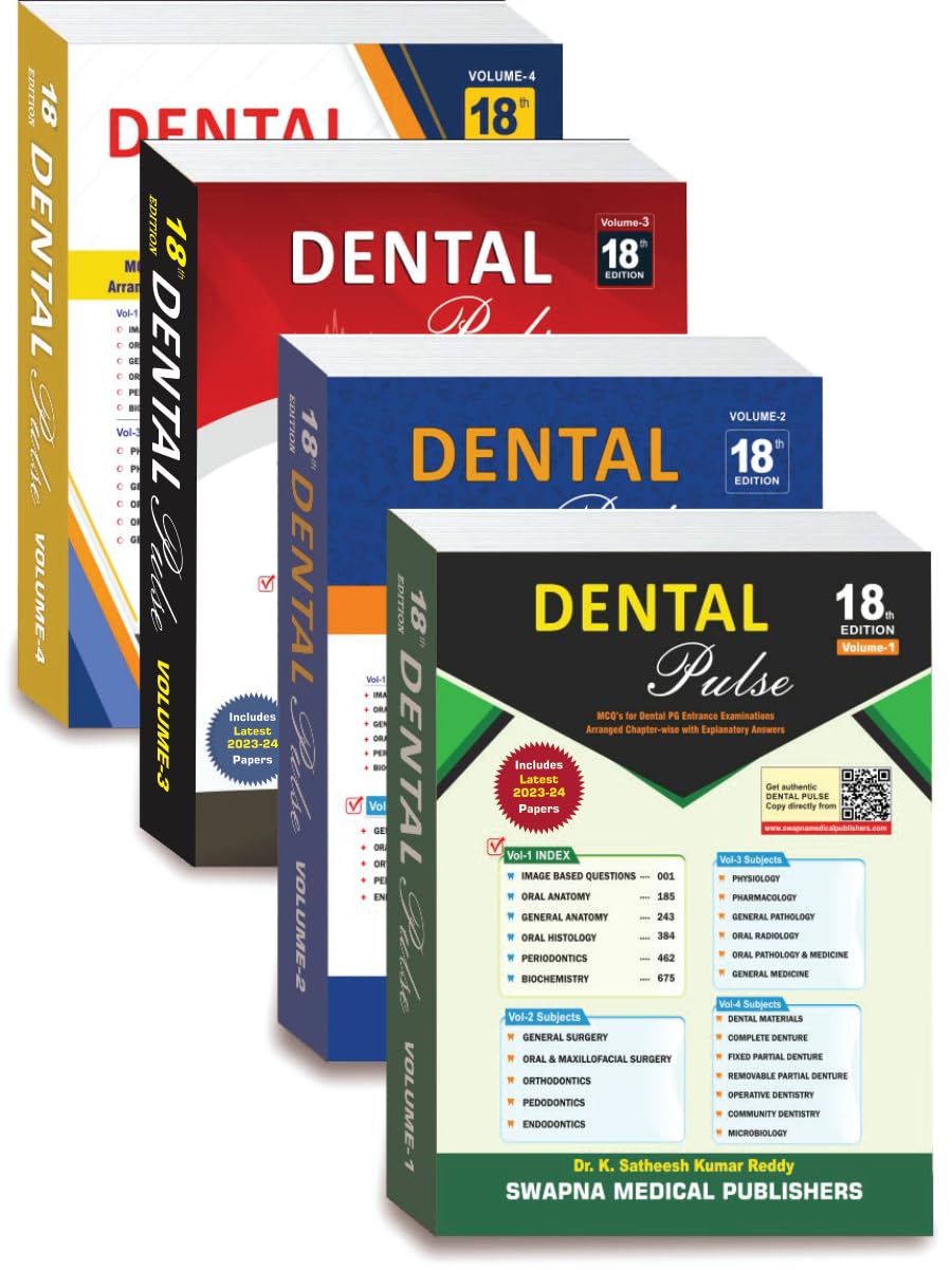 Dental Pulse 18th Edition, Dr. K. Satheesh Kumar Reddy