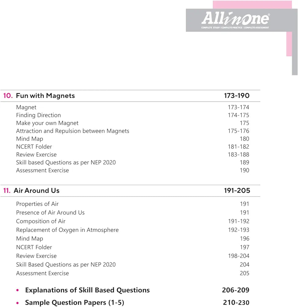 Arihant All In One Science Class 6th Based On Latest NCERT For CBSE Exams 2025 | Mind map in each chapter | Clear & Concise Theory | Intext & Chapter Exercises | Sample Question Papers