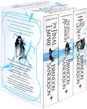 Brandon Sanderson
Mistborn Trilogy Boxed Set: Mistborn, The Well of Ascension, The Hero of Ages