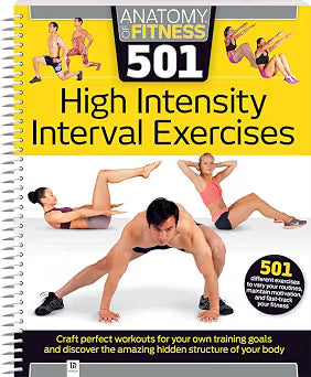 Anatomy of Fitness 501 High Intensity Interval Exercises by Hinkler Books (Grade - A)