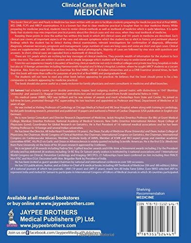 Clinical Cases and Pearls in Medicine G S Sainani  2015