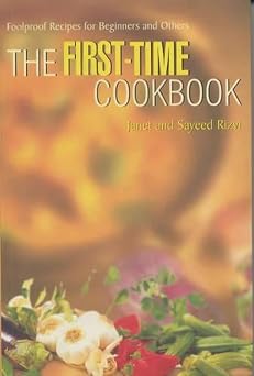 First time Cook Book By Rizvi Janet (Grade - D)