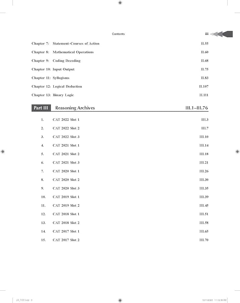 Logical Reasoning for CAT 2025 by Arun Sharma | 7th edition (latest) | LR | CAT/ MBA entrance exam preparation book with Solved Previous Years' Papers (PYQs)| 30 Mock Test Papers with new questions by Arun Sharma