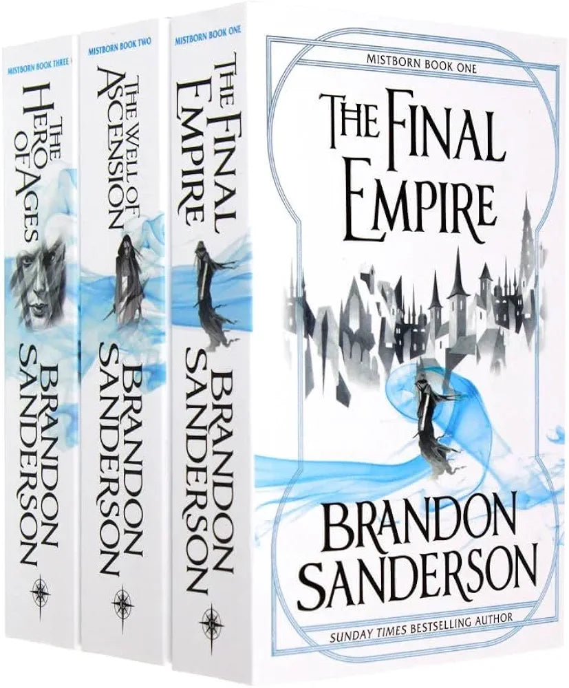 Brandon Sanderson
Mistborn Trilogy Boxed Set: Mistborn, The Well of Ascension, The Hero of Ages
