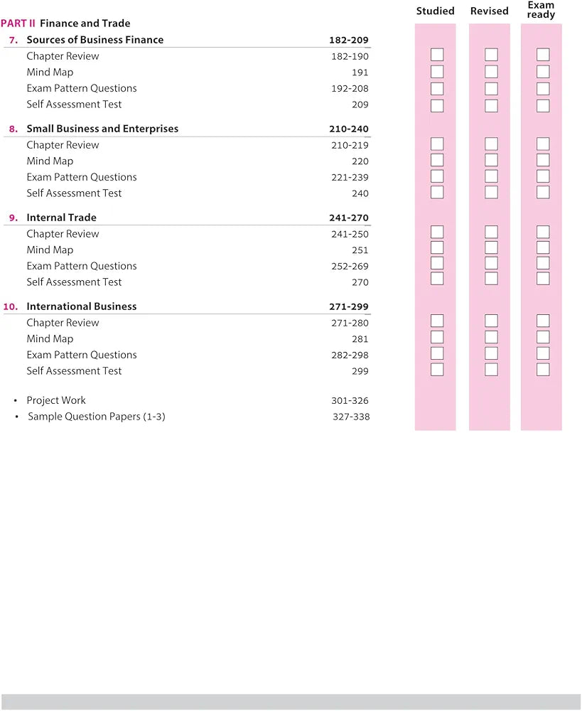 Arihant All in One Business Studies Class 11 for CBSE Exams 2025-26 | Revised Edition as per latest syllabus | Simplified Theory, All Types of Exam Pattern Questions, CBQs, MCQs, A-R, Case Based, Sample Question Papers, Mind Maps, & Project Work