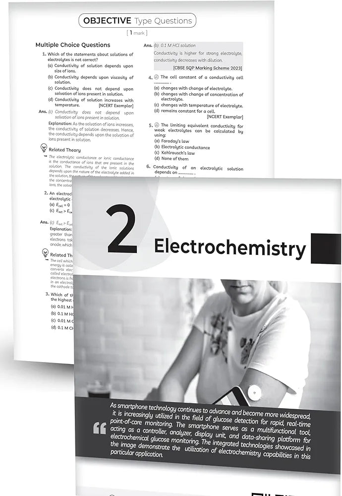 Educart CBSE Question Bank Class 12 Chemistry 2024-25 (As per latest CBSE Syllabus 23 Mar 2024)