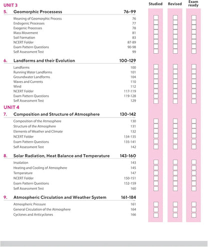 Arihant All in One Geography Class 11 for CBSE Exams 2025-26 | Revised Edition as per latest syllabus | Simplified Theory, All Types of Exam Pattern Questions, CBQs, MCQs, A-R, Case Based, Sample Question Papers, Mind Maps, Topic & Chapter Exercises