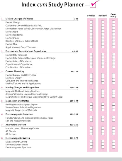 Arihant All in One Physics Class 12 for CBSE Exams 2025-26 | Revised Edition as per latest syllabus | Simplified Theory, In Text & Chapter Exercises, All Types of Exam Pattern Questions, CBQs, MCQs, A-R, Case Based, Sample Question Papers, Mind Maps