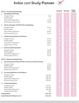 Arihant All in One Sociology Class 11 for CBSE Exams 2025-26 | Revised Edition as per latest syllabus | Simplified Theory, All Types of Exam Pattern Questions, CBQs, MCQs, A-R, Case Based, Sample Question Papers, & Project Work
