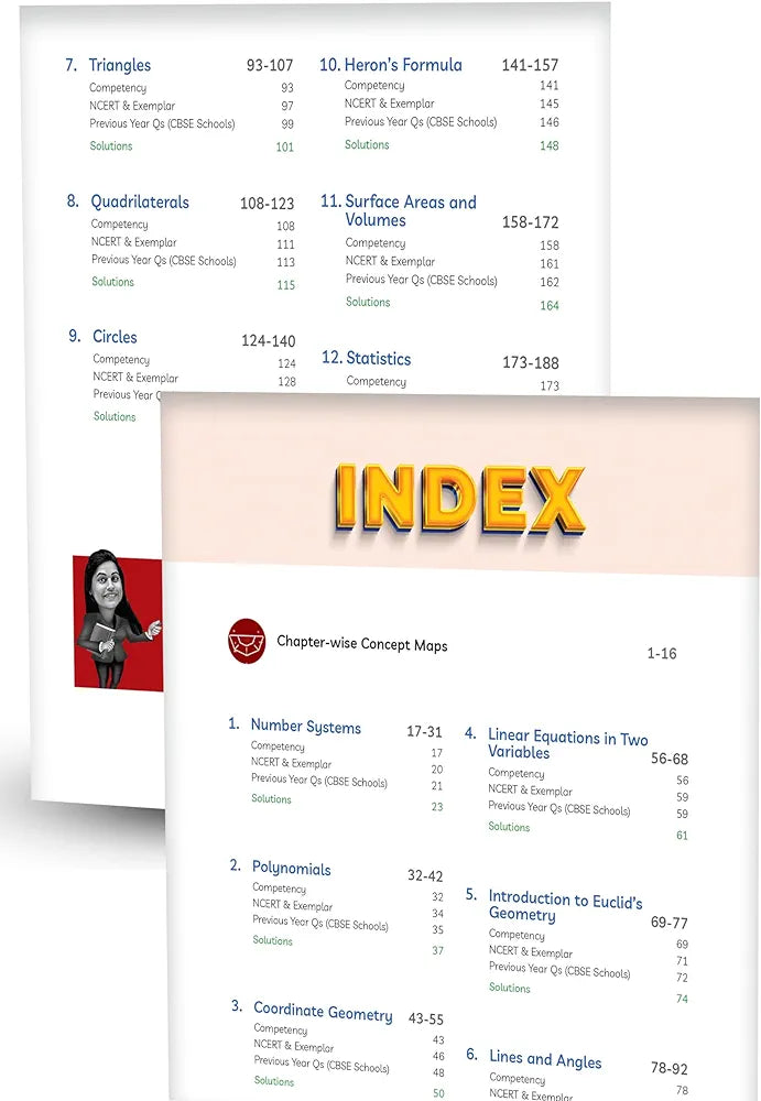 ADUCART ONE SHOT MATHEMATICS QUESTION BANK CBSE 2024-25 CLASS 9