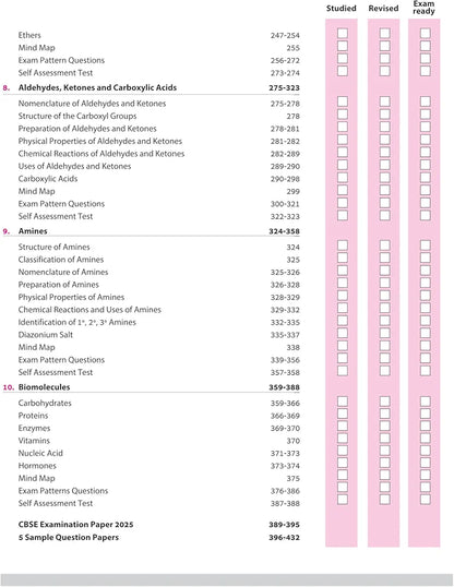 Arihant All in One Chemistry Class 12 for CBSE Exams 2025-26 | Revised Edition as per latest syllabus | Simplified Theory, All Types of Exam Pattern Questions, CBQs, MCQs, A-R, Case Based, Sample Question Papers, Mind Maps