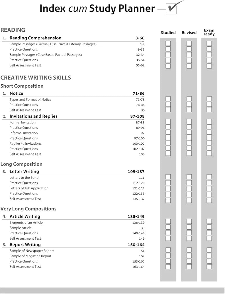 Arihant All in One English Core Class 12 for CBSE Exams 2025-26 | Detailed Study Material for all Three Sections, NCERT & Other Important Questions, CBQs, Extract Based & SA, LA, Sample Questions Papers, Assessment of Speaking & Listening Skills