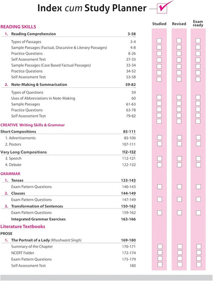 Arihant All in One English Core Class 11 for CBSE Exams 2025-26 | Revised Edition as per latest syllabus | Detailed Study Material for all Three Sections, NCERT & Other Important Questions, CBQs, Extract Based & SA, LA, Sample Questions Papers, Assessment