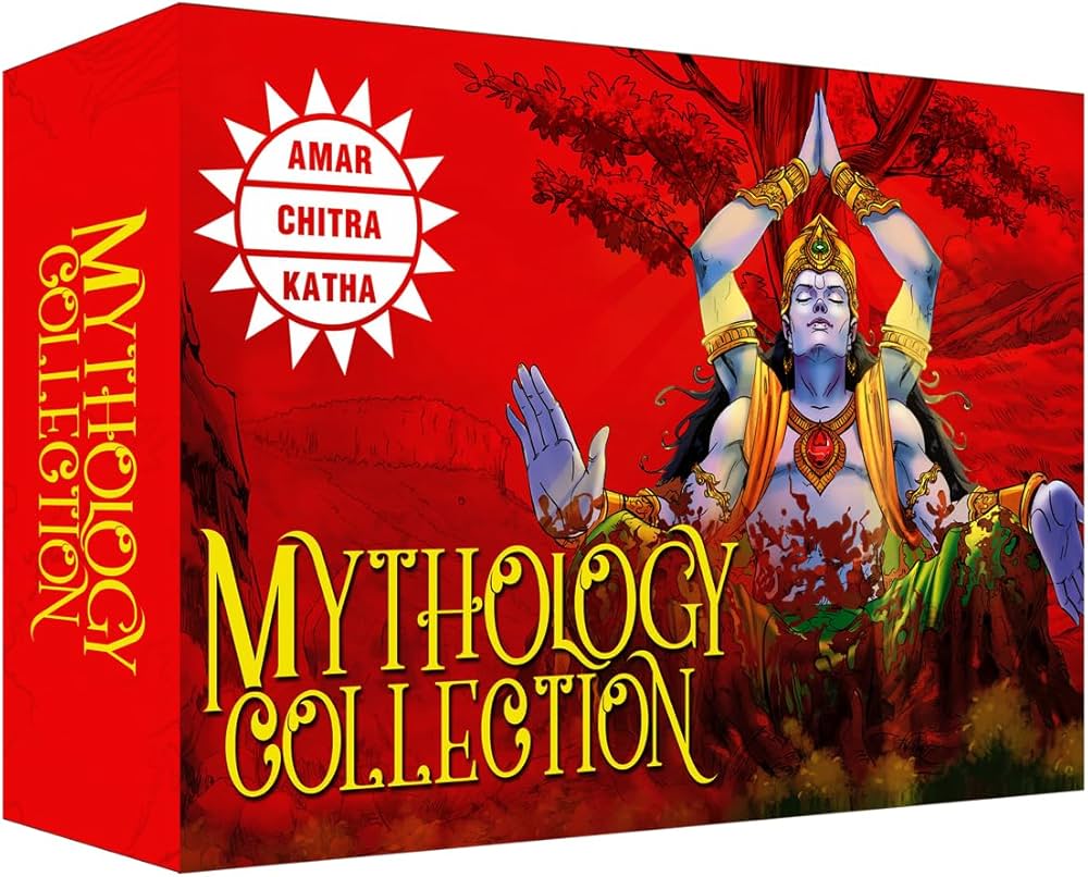 The mythology collection [70 + book set](Indian mythology) (Amar chitra Katha)