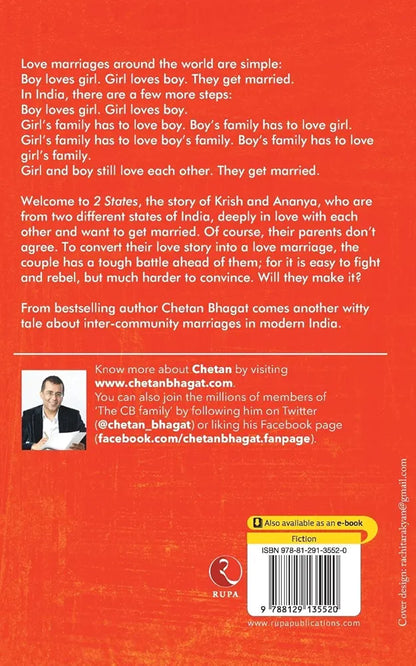 Chetan Bhagat
2 STATES THE STORY OF MY MARRIAGE
2nd एडिशन - 1 जनवरी 2014