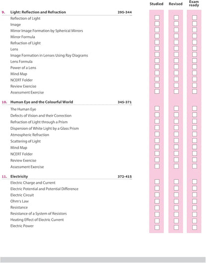 Arihant All in One Science Class 10 for CBSE Exams 2025-26 | Revised Edition as per latest syllabus | Mind Maps, CBQs, Focused Theory, Practice Exercises, Sample Papers