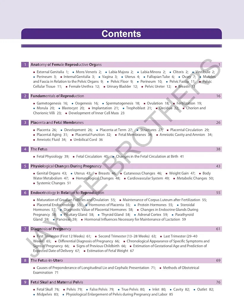 DC Dutta’s Textbook of Obstetrics Including Perinatology & Contraception by Hiralal Konar 10th edition