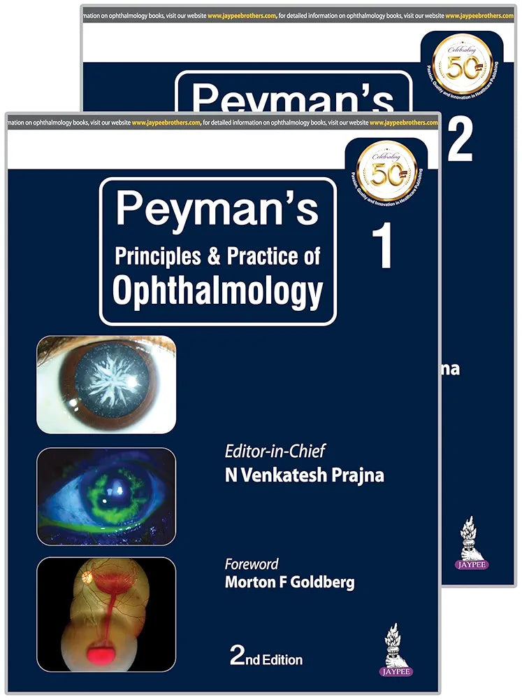 Peyman’s Principles & Practice of Ophthalmology (2 Volumes) by N Venkatesh Prajna 2nd edition hardcover
