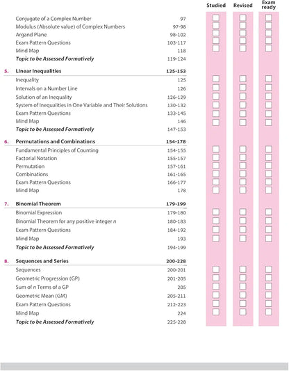 Arihant All in One Mathematics Class 11 for CBSE Exams 2025-26 | Revised Edition as per latest syllabus | Simplified Theory, All Types of Exam Pattern Questions, CBQs, MCQs, A-R, Case Based, Sample Question Papers, Mind Maps, Topic & Chapter Exercises