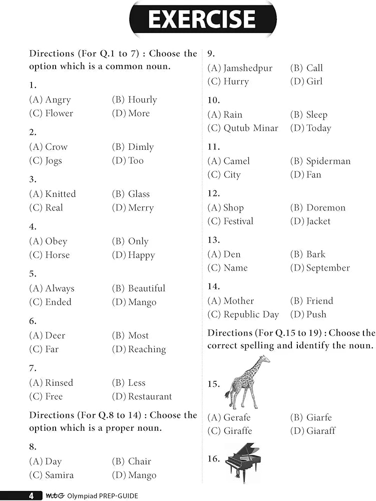 OLYMPIAD PREP GUIDE ENGLISH LEVEL 1
