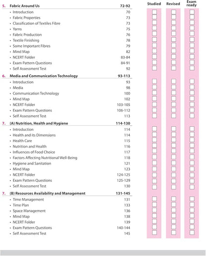 Arihant All in One Home Science Class 11 for CBSE Exams 2025-26 | Revised Edition as per latest syllabus | Simplified Theory, All Types of Exam Pattern Questions, CBQs, MCQs, A-R, Case Based, Sample Question Papers, Mind Maps, & Project Work