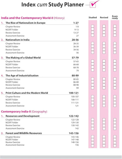 Arihant All in One Social Science Class 10 for CBSE Exams 2025-26 | Revised Edition as per latest syllabus I Mind Maps, CBQs, Focused Theory, Practice Exercises, Sample Papers