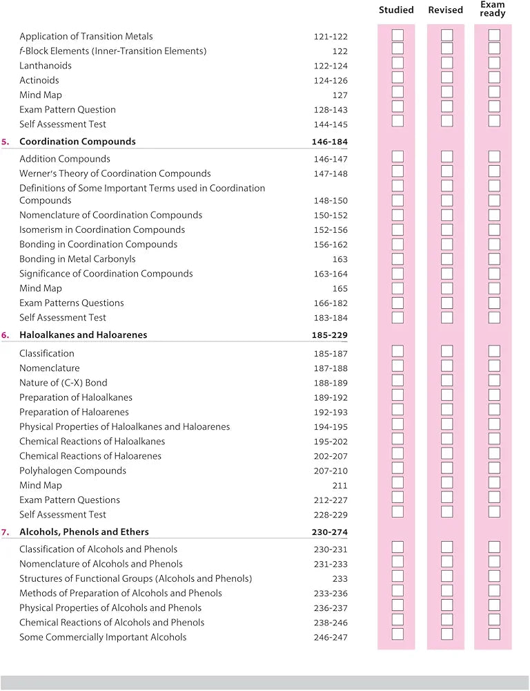 Arihant All in One Chemistry Class 12 for CBSE Exams 2025-26 | Revised Edition as per latest syllabus | Simplified Theory, All Types of Exam Pattern Questions, CBQs, MCQs, A-R, Case Based, Sample Question Papers, Mind Maps